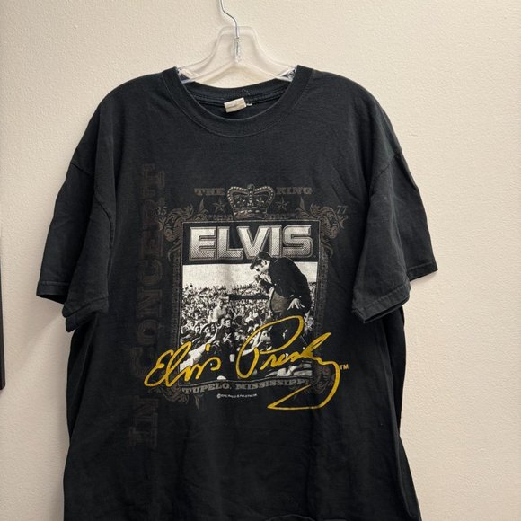Vintage Elvis Presley Music Tee - Picture 1 of 4